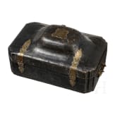 A leather casket for a snuff box of Friedrich II, King of Prussia, circa 1770