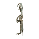 A Sardinian Nuragic bronze archer, 8th - 7th century B.C.