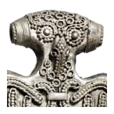 Filigranverzierter Vogelanhänger aus Silber, wikingisch, 1. Hälfte 10. Jhdt.