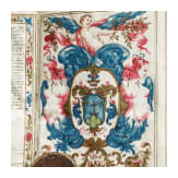 A richly decorated Italian letter of nobility, circa 1711