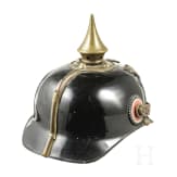 Helm M 1895 aus Eisenblech für Mannschaften der Linieninfanterie