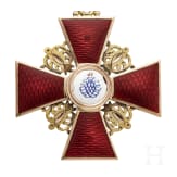 Order of St. Anna – a Cross 2nd Class with Crown, Russia, dated 1867