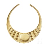 An impressive Elamite golden necklace, 2nd millennium B.C.