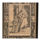 Kleine Sammlung von f&uuml;nf Kupferstichen mit Schwerpunkt Grafen von Holland, Spilman, um 1750