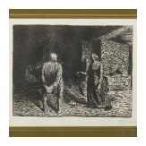 Vier Drucke, von Barlach, Corinth und Slevogt, deutsch, 20. Jhdt.