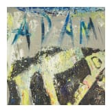 Abstraktes Gem&auml;lde "Adam", Frankreich(?), 2. H&auml;lfte 20. Jhdt.