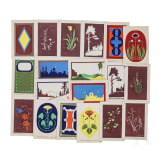 Willi Engelhardt - Studienarbeiten und signierte Klebe-Kompositionen, 1920er Jahre