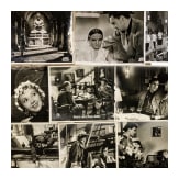 Konvolut mit ca. 52 Reklame-Fotos von Filmen der 1950er Jahre, Kinowerbung "Der Tiger von Eschnapur", "Wenn eine Frau liebt", "Die letzte Nacht", Fotokarte von Brigitte Bardot usw.