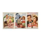 Willi Engelhardt - drei Filmplakate "Das Forsthaus in Tirol", "Flucht in die Dolomiten" mit Luis Trenker und "Oh, diese lieben Verwandten", 1950er Jahre