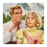 Willi Engelhardt - drei Filmplakate "Das Forsthaus in Tirol", "Flucht in die Dolomiten" mit Luis Trenker und "Oh, diese lieben Verwandten", 1950er Jahre