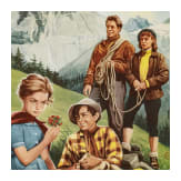 Willi Engelhardt - drei Filmplakate f&uuml;r "Peter der Riese", "Es war einmal ein K&ouml;nig" und "Heidemarie", 1950er Jahre