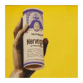 Willi Engelhardt - Gouache-Bild als Plakatentwurf "Pfarrer Heumanns Heilmittel - Nervogastrol"