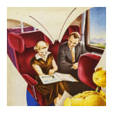 Otto Ottler - Plakat f&uuml;r "DER Touristik - Touropa Reisen - Ferienexpress", 1950