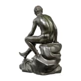 Ruhender G&ouml;tterbote Hermes nach Lysippos (Lysipp), Neapel, 19. Jhdt.