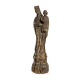 H&ouml;lzerne Statuette einer Madonna, Nordeuropa, 18. Jhdt.