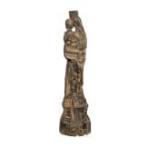 H&ouml;lzerne Statuette einer Madonna, Nordeuropa, 18. Jhdt.