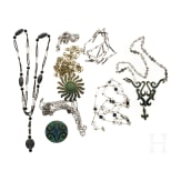 Modeschmuck-Konvolut, 20. Jhdt.