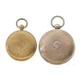 Zwei Taschenuhren, London, 1867 bzw. um 1850