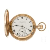 Vergoldete Savonette-Taschenuhr Quarter Repeater f&uuml;r Russell & Son, Liverpool, um 1900