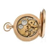 Vergoldete Savonette-Taschenuhr Quarter Repeater f&uuml;r Russell & Son, Liverpool, um 1900