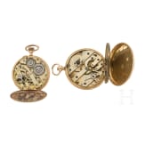 Zwei goldene Damen-Taschenuhren, um 1900