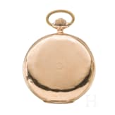 Gold-Savonette-Taschenuhr, System Glash&uuml;tte, um 1900