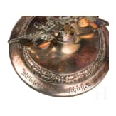 Drei Sch&uuml;tzen-Pokale, Geislingen, WMF, um 1910 bzw. datiert 1924 bzw. 1926