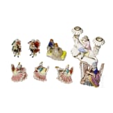 Kleine Sammlung Porzellanfiguren