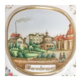 Nachtflasche und Nachtflasche mit Becher, Josephinenh&uuml;tte, Karlsbad oder Schreiberhau, Mitte 19. Jhdt.