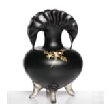 F&auml;cher-Vase, Polaun, Josef Riedel, um 1888