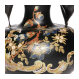 F&auml;cher-Vase, Polaun, Josef Riedel, um 1888