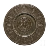 Auferstehungsteller und Altarvase, deutsch, 17. Jhdt.