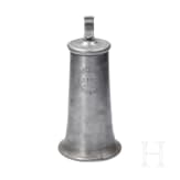 Zwei Stitzen aus Zinn, s&uuml;ddeutsch, datiert 1718 und 1751