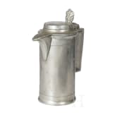 Zwei gro&szlig;e Ma&szlig;e aus Zinn, Brugge und Mecheln, 19. Jhdt.