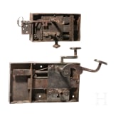 Zwei Kastenschl&ouml;sser, deutsch, um 1760/1800