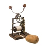Bratspie&szlig;-Drehmechanik (Rotisserie), um 1800