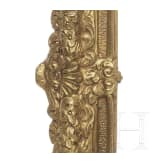 Kleiner Regence-Bilderrahmen aus ziseliertem Messing, Frankreich, 18. Jhdt.