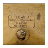 Telegraphenapparat von C. Lewert, Berlin, vor 1918