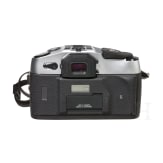 Kamerageh&auml;use Leica R8 mit Blitzger&auml;t Leica SF 20, Ledertasche