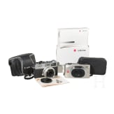 2 Kleinbild-Kompaktkameras: Leica Z2X und Canon Canonet 28