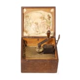 Polyphon-Musikbox (Spieluhr), deutsch, Wahren, Polyphon-Musikwerke AG, um 1900