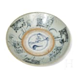 Schale mit kobaltblauem Dekor, China, Ming-Dynastie