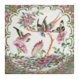 Famille-Rose-Teekanne, China, sp&auml;te Qing-Dynastie, Ende 19. Jhdt.