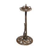 Bronze-Leuchter, wohl China, 19. Jhdt.
