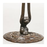 Bronze-Leuchter, wohl China, 19. Jhdt.