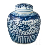 Porzellan-Ingwertopf, China, um 1900