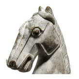 Pferdekopf-Protome, Nephrit, China