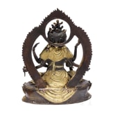 Namgyalma-Ushnishavijaya-Bronzestatue, Nepal, 20. Jhdt.