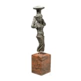 Bronzene Karyatide, r&ouml;misch, 2. - 3. Jhdt.