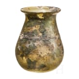 R&ouml;misches Glas mit Fadenauflage, 2. - 3. Jhdt.